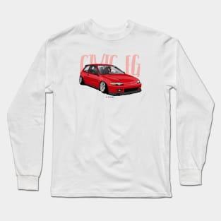 Civic Eg Long Sleeve T-Shirt